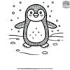 Captivating Intricate Detailed Penguin Coloring Pages