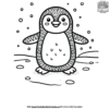 Intricate Detailed Penguin Coloring Pages: A Challenge for Young Artists