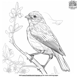 Bold Realistic Bird Coloring Pages For Adults: A Delightful Challenge