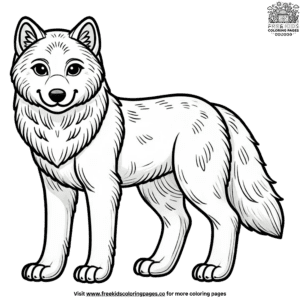 Intricate Realistic Wolf Coloring Pages For Nature Lovers