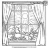 Cute Inside House Coloring Pages