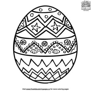 Easter Egg Hunt Coloring Pages