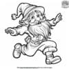 Joyful Leprechaun Dance Coloring Pages