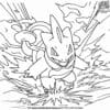 Legendary Pokémon Battle Coloring Pages