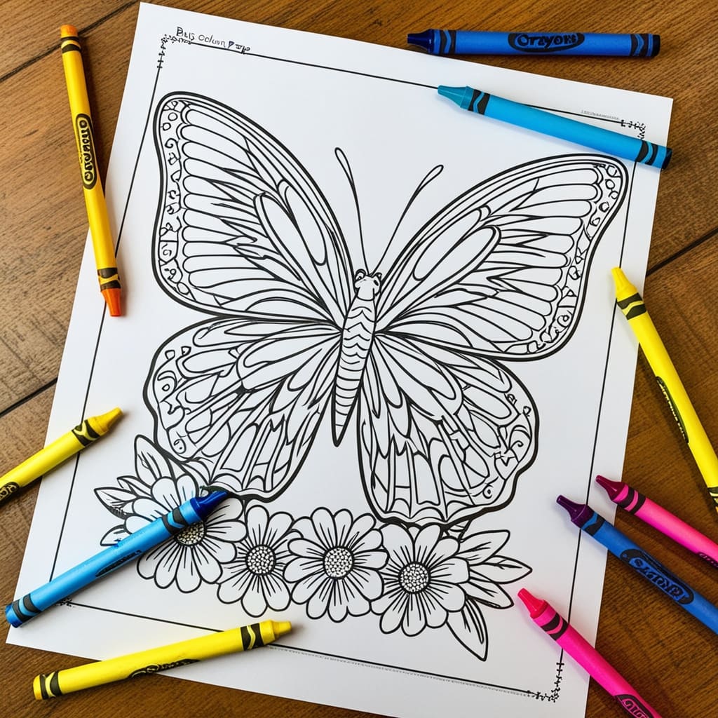 Bug coloring pages 11