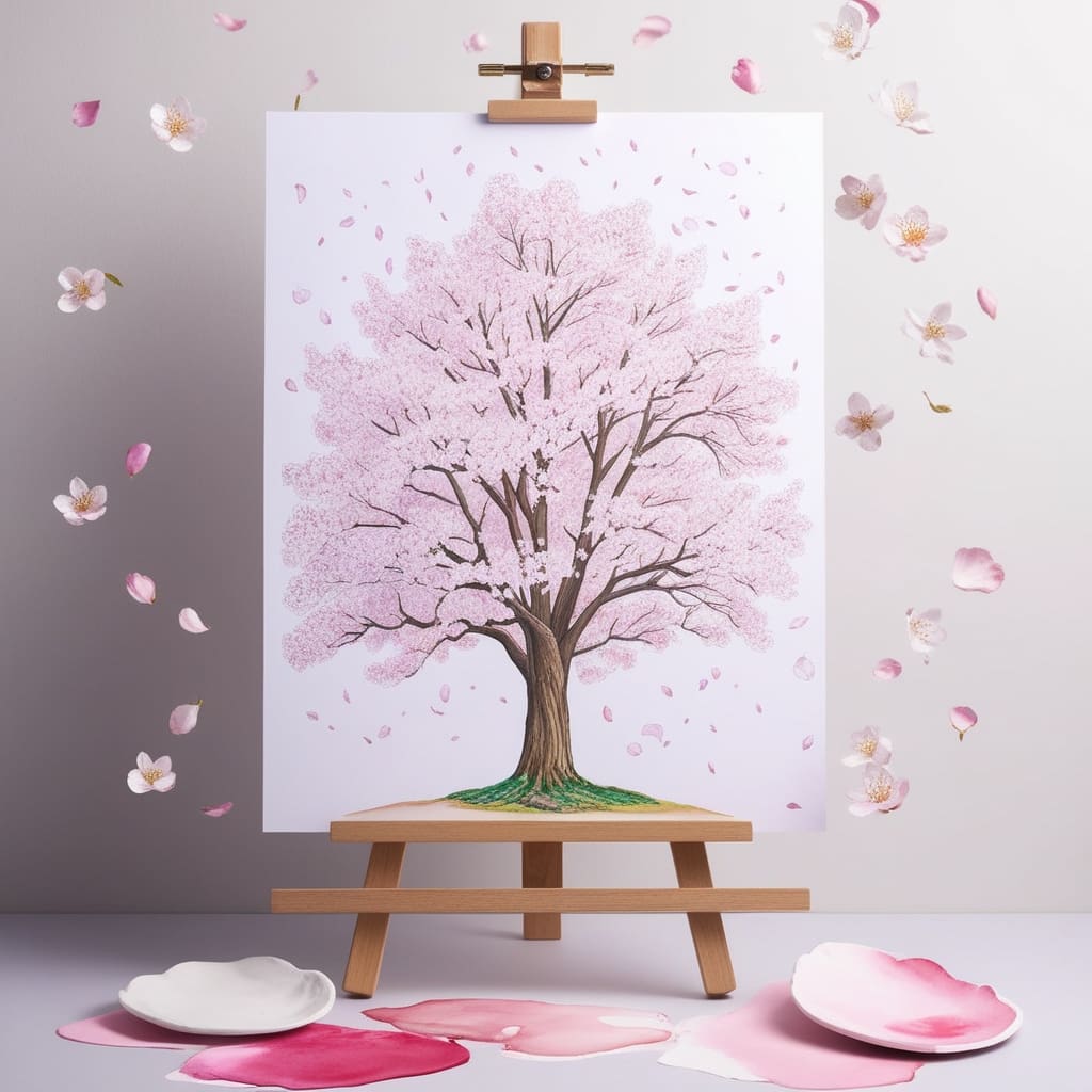 Tree coloring pages 7