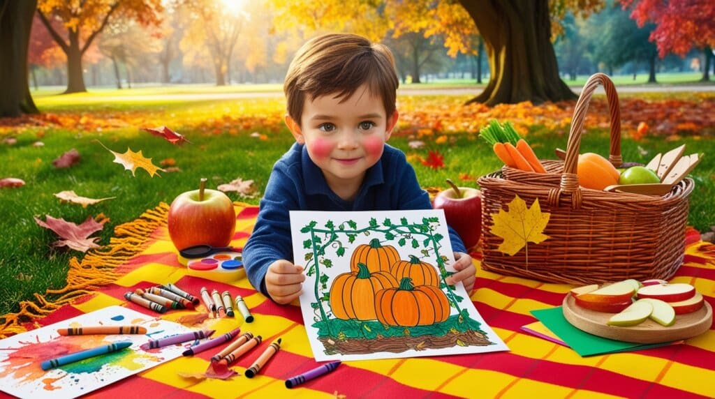 Pumpkin coloring pages 9