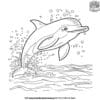 Lifelike Dolphin Coloring Pages