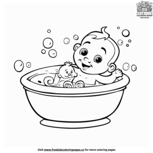 Baby Shower Coloring Pages