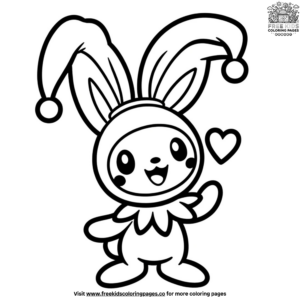 Lovely Cute Kuromi Coloring Pages