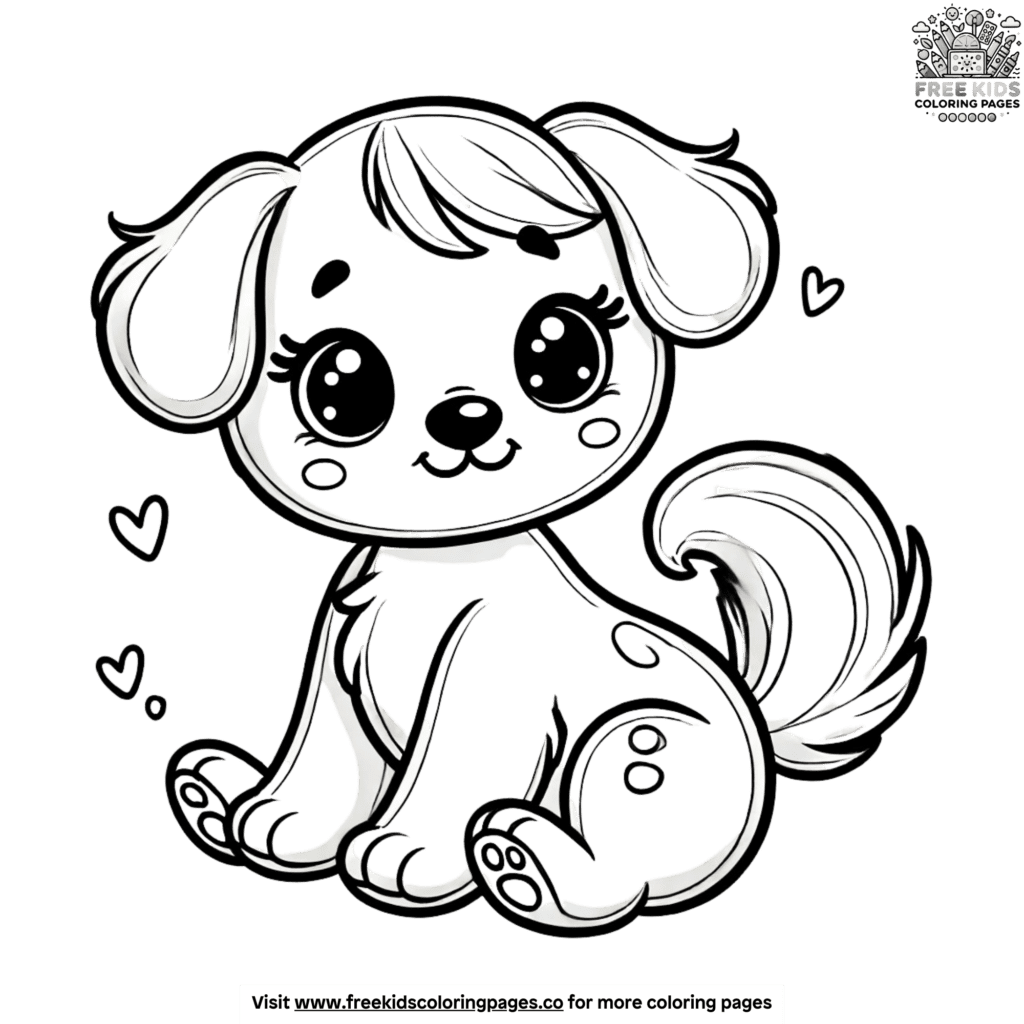 Charming Kawaii Cute Animal Coloring Pages A Delight For Kids