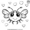 Love Bug Coloring Page