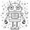 Heartwarming Robot Coloring Pages