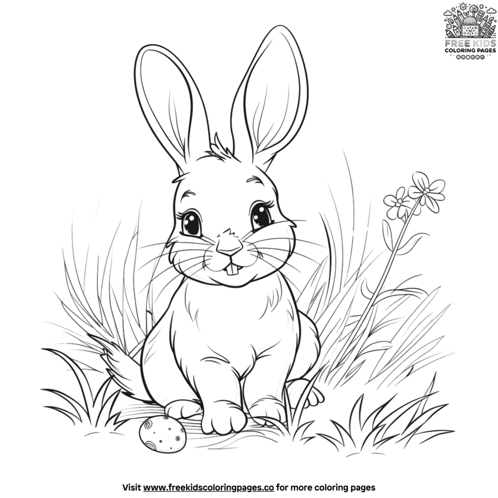25+ Cheerful Easter Bunny Coloring Pages: Fun And Festive For Kids