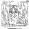 Bengal Tiger Coloring Pages