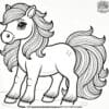 Impressive Horses Coloring Pages