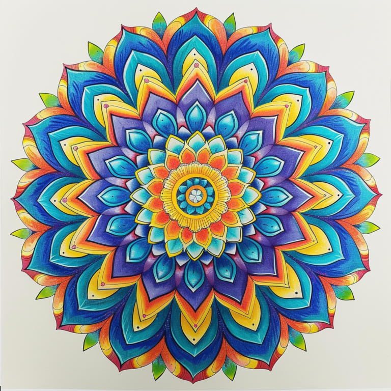 Mandala coloring pages.