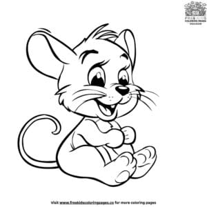 Classic Cartoon Character Coloring Pages