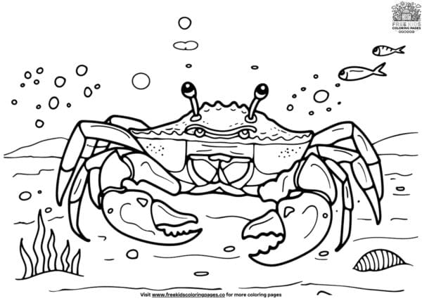 Ocean coloring pages preschool edition