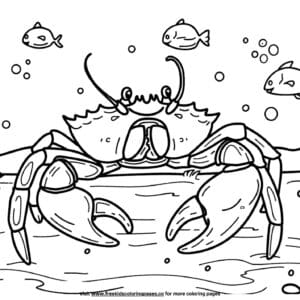 Cute ocean coloring pages preschool edition