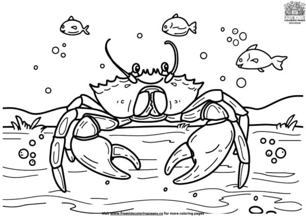 Cute ocean coloring pages preschool edition