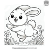 Cartoon Bunny Coloring Pages
