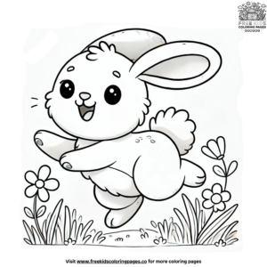Cartoon Bunny Coloring Pages