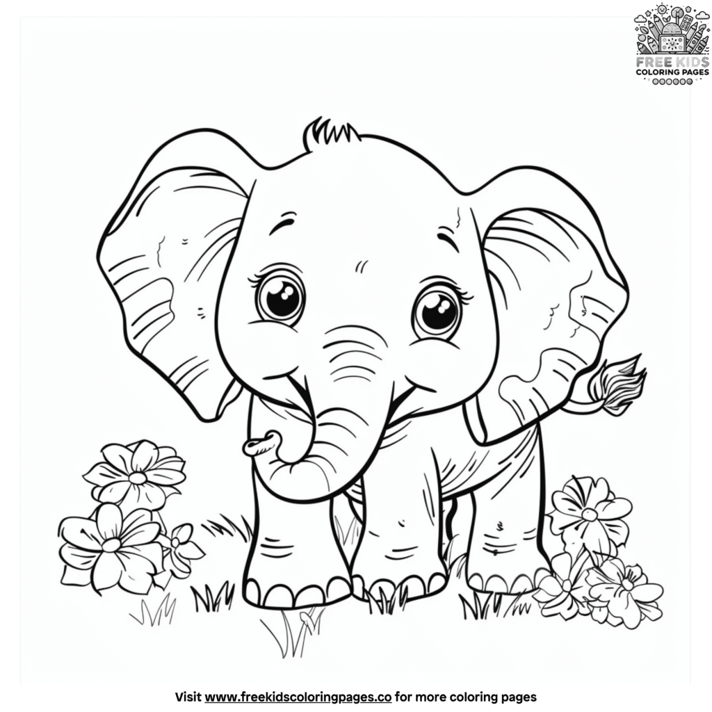 Coloring Elephant 21+ Exciting Elephant Coloring Pages
