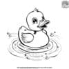 Toy Duck Coloring Pages