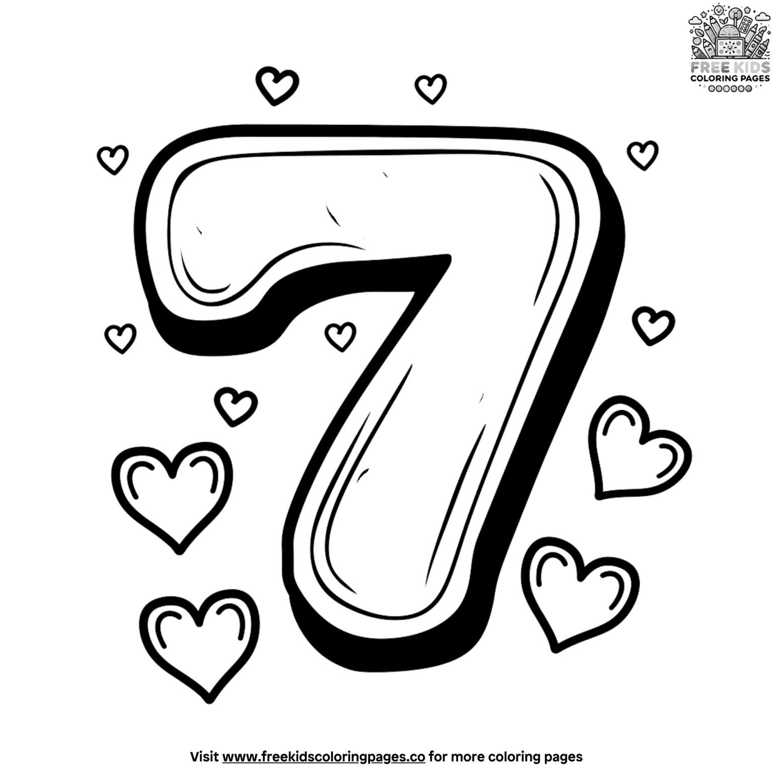 25+ Fun And Engaging Number Coloring Pages Perfect For Kids