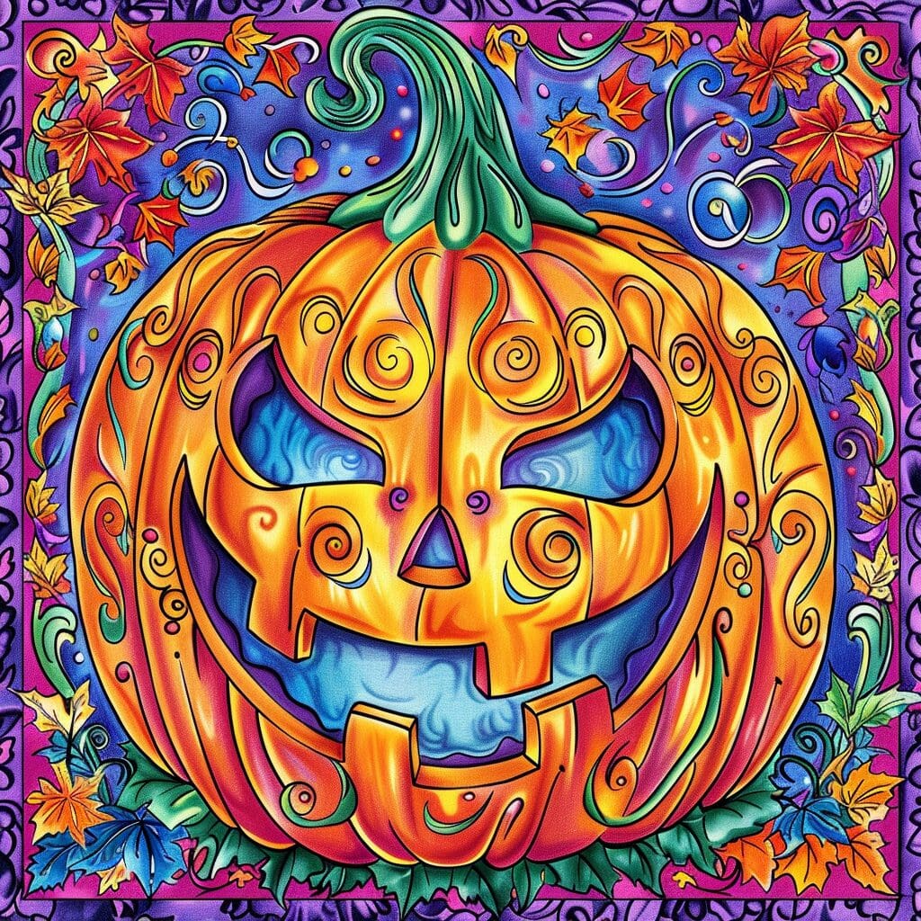 Pumpkin coloring pages