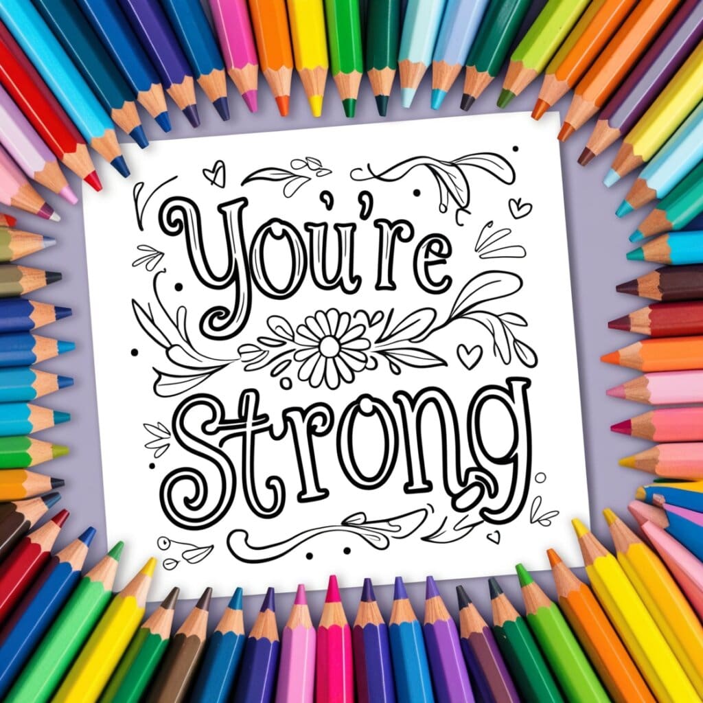 Quote coloring pages 1