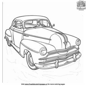 Fancy Real Car Coloring Pages