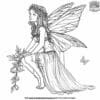 Lovely Fairy Coloring Pages