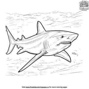 Lively fish coloring pages