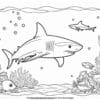 Lively Ocean Coloring Pages