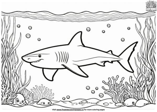 Vibrant Ocean Coloring Pages