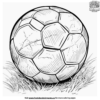 Realistic Soccer Coloring Pages
