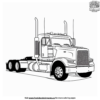 Realistic Truck Coloring Pages