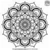 Serene Mandala Coloring Pages