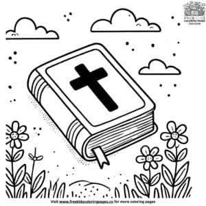 Easy Bible Coloring Pages