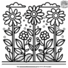 Simple Plant Coloring Pages