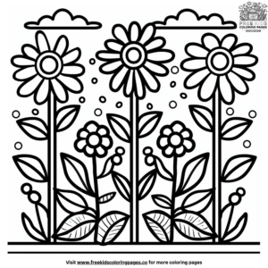 Simple Plant Coloring Pages