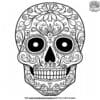 Sugar Skull Coloring Pages