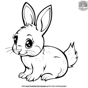 Cute animal coloring pages for beginners