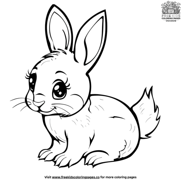 Cute animal coloring pages for beginners