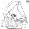 Moana's Ocean Journey Coloring Page Set