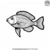 Simple Fish Coloring Pages