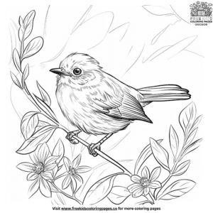 Basic And Simple Bird Coloring Pages: Great For Quick Creativity