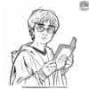 Simple Harry Potter Coloring Pages